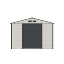 Kansas kerti szerszámtároló ház 277x195 cm bézs-szürke