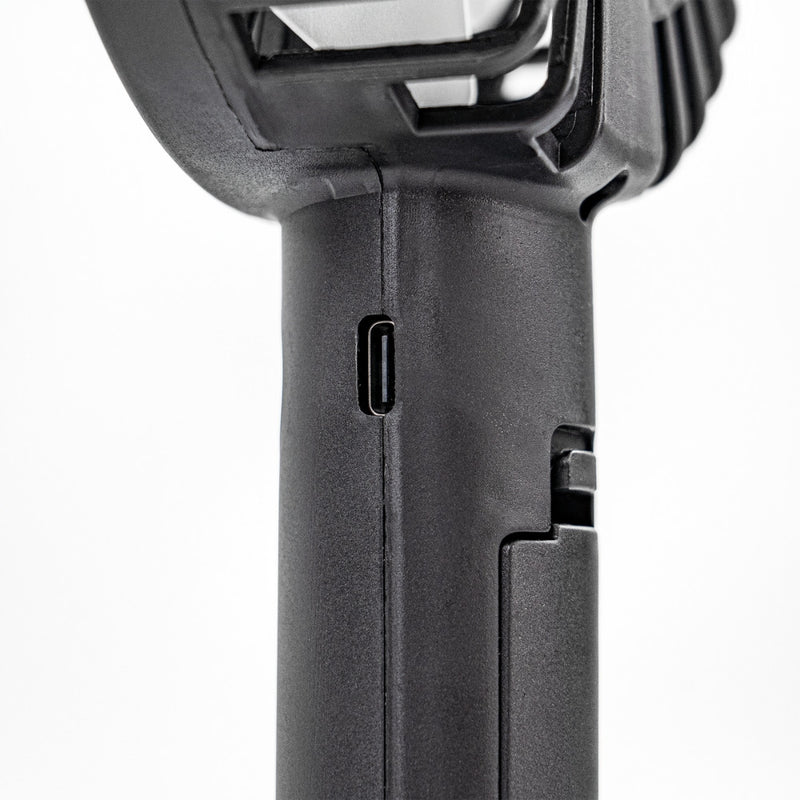 Galar kézi hordozható usb ventilátor tartóval 4 W 1200 mAh fekete
