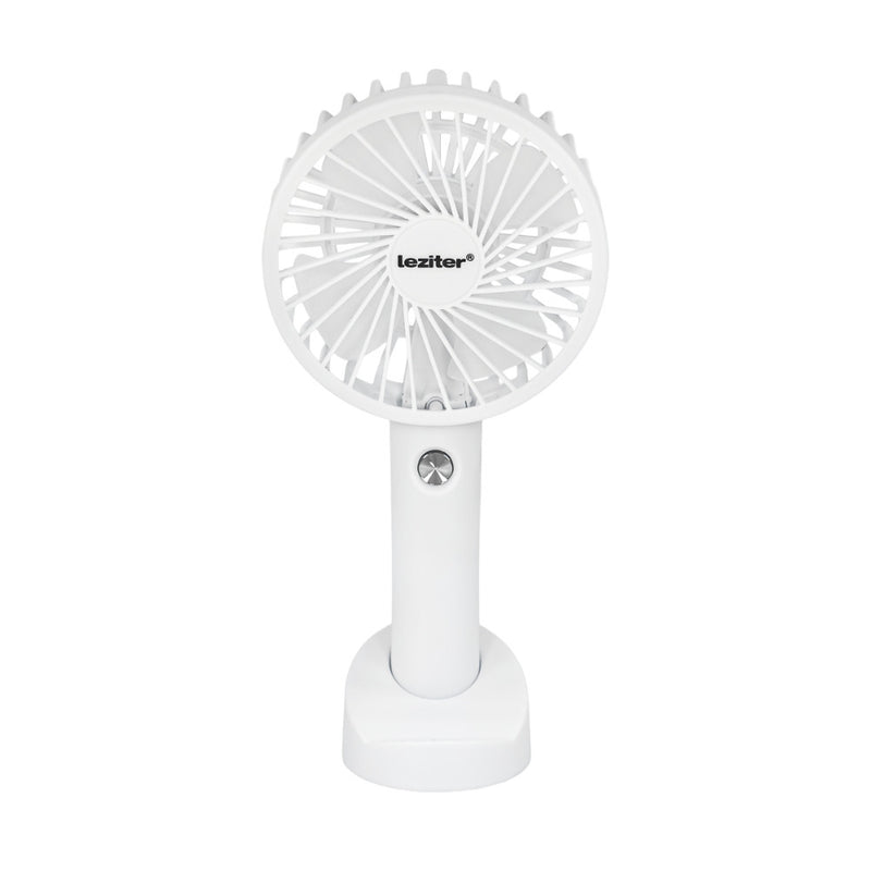 Galar kézi hordozható usb ventilátor tartóval 4 W 1200 mAh fehér