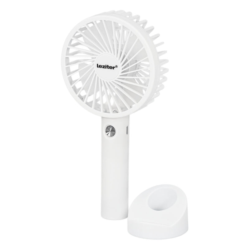 Galar kézi hordozható usb ventilátor tartóval 4 W 1200 mAh fehér