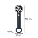 Rico kézi hordozható usb ventilátor 5 W 2000 mAh fekete