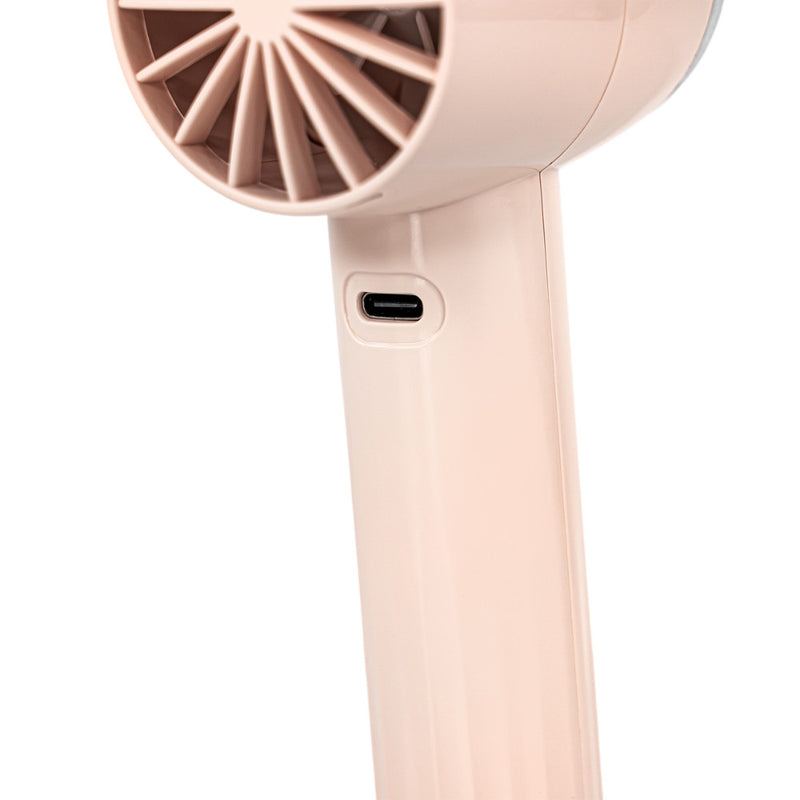 Rico kézi hordozható usb ventilátor 5 W 2000 mAh rózsaszín