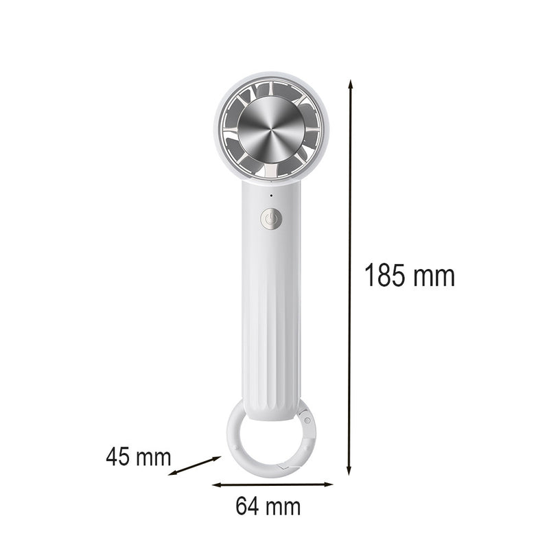 Rico kézi hordozható usb ventilátor 5 W 2000 mAh fehér
