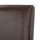 Kelly bőr étkezőszék barna színben