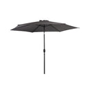 Gina kerti napernyő szürke 300 cm