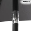 Gina kerti napernyő szürke 300 cm