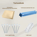 Összecsukható kerti pavilon 3x3 m bézs