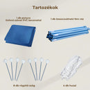 Összecsukható kerti pavilon 3x3 m kék