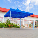 Összecsukható kerti pavilon 3x3 m kék