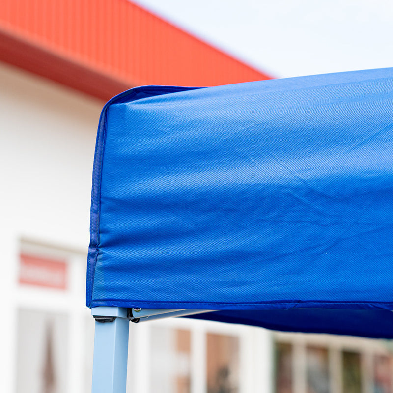 Összecsukható kerti pavilon 3x3 m kék