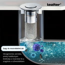 Lefolyódugó szűrővel rozsdamentes acél 80 mm