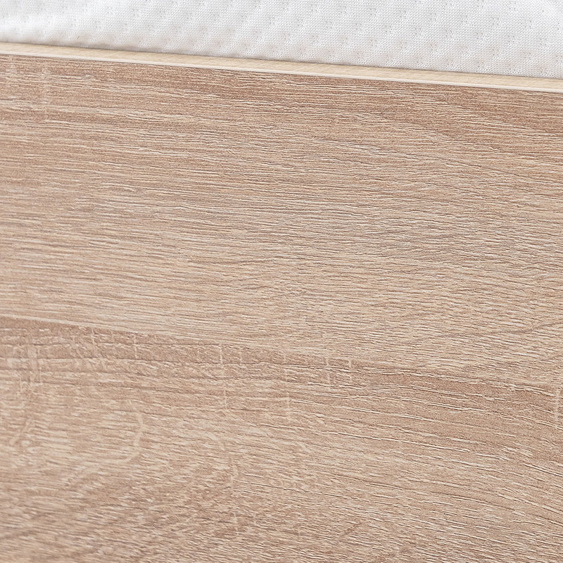 Miami franciaágy ágyneműtartó nélkül 140x200 cm sonoma tölgy-sonoma tölgy