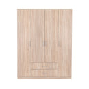 Miami gardróbszekrény 160x205 cm sonoma tölgy-sonoma tölgy