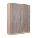 Miami gardróbszekrény 160x205 cm yorki tölgy-sonoma tölgy