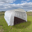 Fóliasátor 200x300x600 cm váz+fólia átlátszó