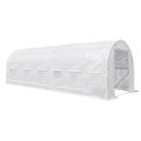 Fóliasátor 200x300x600 cm erősített vázzal+fólia fehér