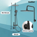 Eliz multifunkciós zuhanyszett fekete