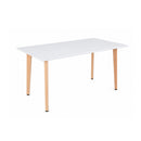 Silla 150 4+1 étkező garnitúra fehér-fekete