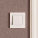 Nova kereszt kapcsoló 10A 250V 107 fehér