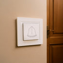 Nova csengő kapcsoló 101N fehér kerettel