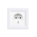 Nova földelt csatlakozóaljzat dugalj 16A 250V fehér kerettel
