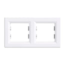 Nova kettes keret vízszintes fehér