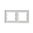 Nova kettes keret vízszintes fehér