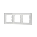 Nova hármas keret vízszintes fehér
