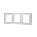 Nova hármas keret vízszintes fehér
