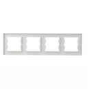 Nova négyes keret vízszintes fehér
