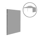 Kerti pavilon oldalfal ponyva 3x4,5 m szürke