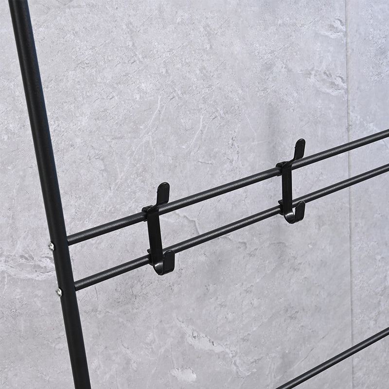 Előszobafal ruhaállvány LRA-02 fekete