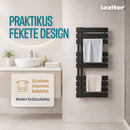 Solaro Design törölközőszárító radiátor 1000x500 mm fekete