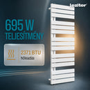 Solaro Design törölközőszárító radiátor 1400x500 mm fehér