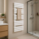Solaro Design törölközőszárító radiátor 1400x600 mm fehér