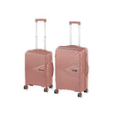 TraveLux Endure II gurulós bőrönd szett rosegold