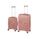 TraveLux Endure III gurulós bőrönd szett rosegold