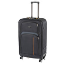 TraveLux Light XI gurulós bőrönd szett fekete