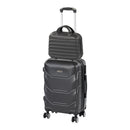 TraveLux Max II gurulós bőrönd szett fekete