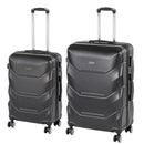TraveLux Max VII gurulós bőrönd szett fekete