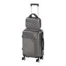 TraveLux Pro III gurulós bőrönd szett szürke