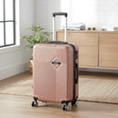 TraveLux Pro VII gurulós bőrönd szett rosegold