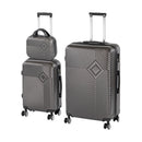 TraveLux Pro XVI gurulós bőrönd szett szürke