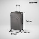 TraveLux Pro XVII gurulós bőrönd szett szürke