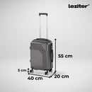 TraveLux Pro XVIII gurulós bőrönd szett szürke