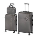 TraveLux Pro XX gurulós bőrönd szett szürke