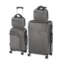 TraveLux Pro XXIII gurulós bőrönd szett szürke
