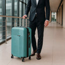 TraveLux Pro XXV gurulós bőrönd szett lagúnakék