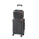 TraveLux Urban III gurulós bőrönd szett fekete