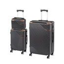TraveLux Urban XIX gurulós bőrönd szett fekete